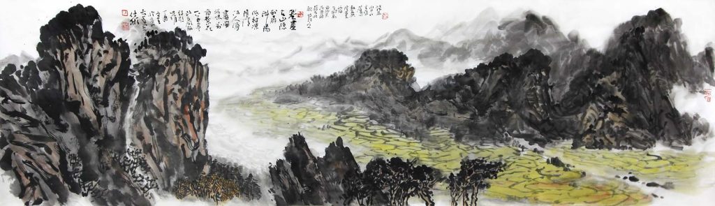 永宁春色2017年 49cmX173cm